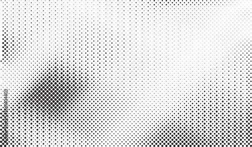 Halftone background vector, abstract backdrop design with two tone pattern and copy space for edit your content