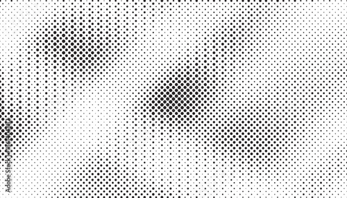 Halftone background vector, abstract backdrop design with two tone pattern and copy space for edit your content
