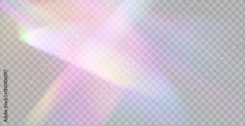 Background with light bokeh effect. Gorgeous background with glowing dust. Png Rainbow light and crystal dust. Png Crystal shimmering with rainbow effect. Png 