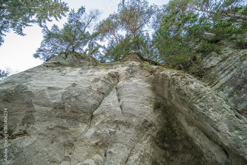 rock in the mountains