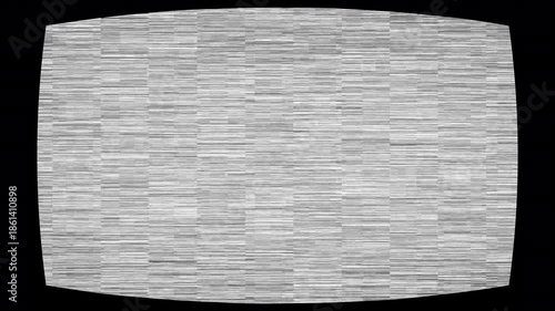 Static Noise Display, Abstract Television Screen, Digital Pattern, Gray Texture Background, Close-Up View, Technology Concept