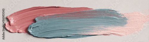Abstract pastel paint brushstroke texture on light background, soft color blending, elegant minimalism