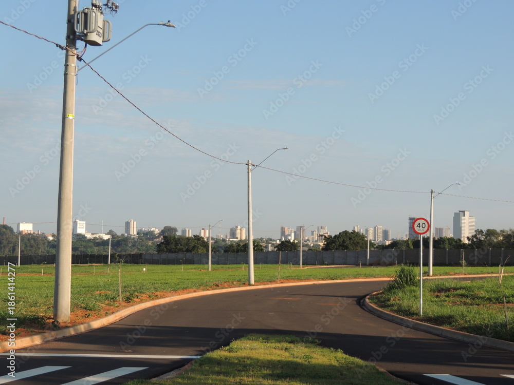 Fototapeta premium Condomínio fechado em Araçatuba - Brasil