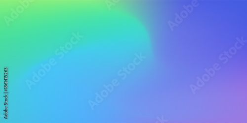 Easy editable smooth colorfull gradient vector banner template. Abstract mesh with texture effect. Colorful illustration in halftone style template.