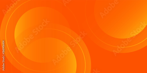 Abstract fresh color of orange background with circles.