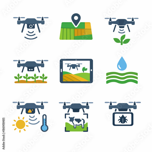 Drone technology in agriculture: mapping, monitoring, and automation