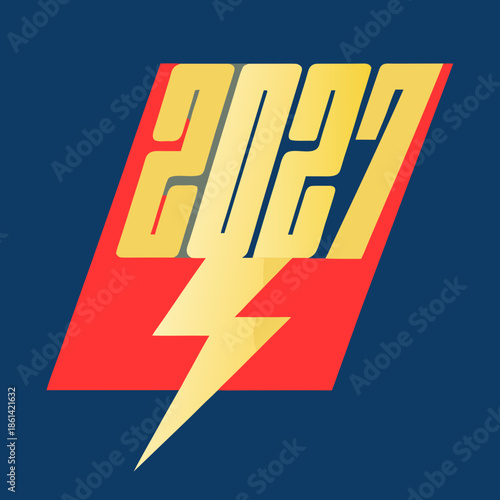 Bold lightning symbol