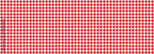 Retro diner seamless red and white checkered tablecloth pattern for vintage cafe and kitchen design.checkered seamless pattern. Endless background. stripe speed texture,repeating,Racing flag texture,