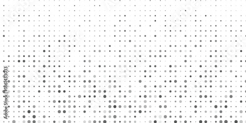 Abstract Halftone Dot Pattern Texture in Gray Scale for Modern Design Projects Background Graphic Stock