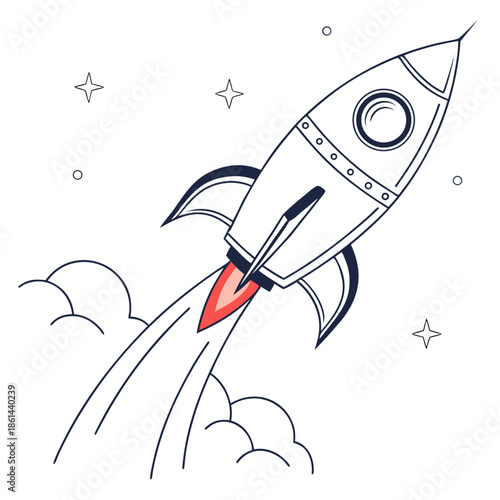 Minimal Business Breakthrough Icon for Startups and Success