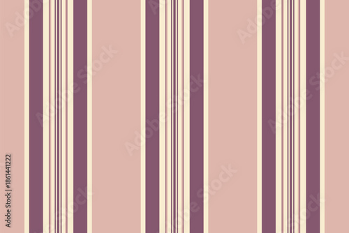 Vlegance textile background seamless, contour stripe fabric texture. Rover vector pattern vertical lines in light and pink colors.