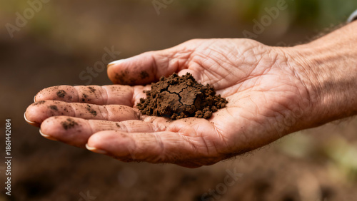 Examining Rich Fertile Soil Crucial for Sustainable Plant Growth