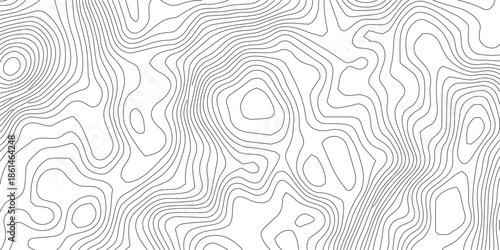 Topographic line map. Modern design with White background with topographic wavy pattern design.map, pattern, texture, line, background, adventure,  offering a minimalist and modern representation of l