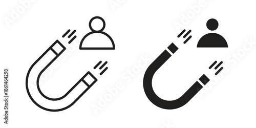 Attraction icons for templates, web design and infographics