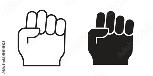 Empowerment icons for templates, web design and infographics