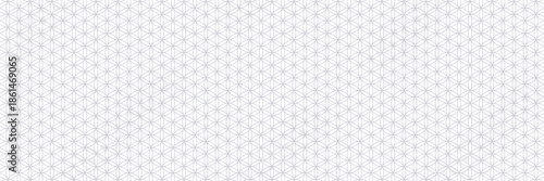 Minimalist geometric pattern seamless texture with monochrome black and white lines hexagon shapes repeating background design vector art