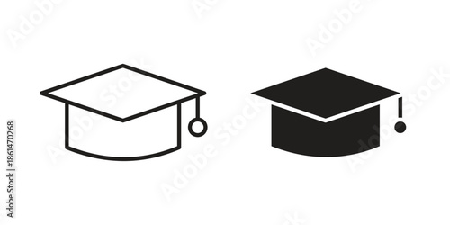 Graduated icons for templates, web design and infographics