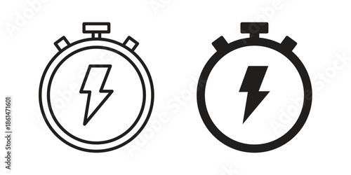 Instant icons for templates, web design and infographics