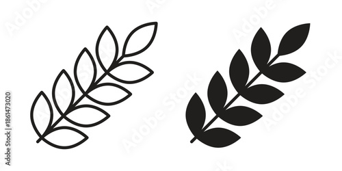 Malt icons for templates, web design and infographics