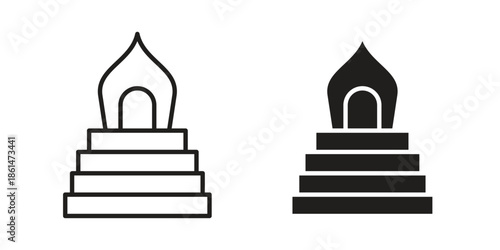 Minbar icons for templates, web design and infographics