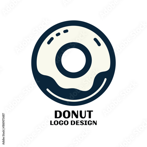 Donut Vector Logo Design