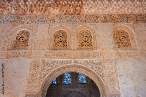 Royal Chamber of Generalife palace in Alhambra, Granada, Spain