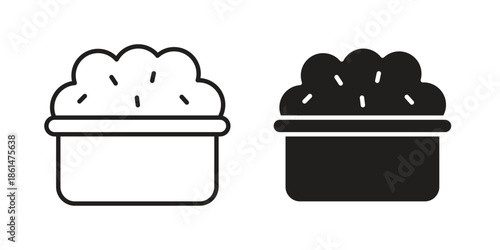 Risotto icons for templates, web design and infographics
