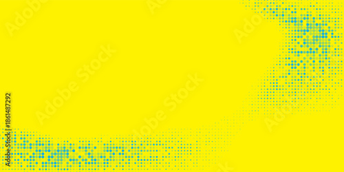 Yellow confetti seamless pattern. Golden glitter dot repeating background. Gold polka dot repeated wallpaper. Celebration Christmas, New Year or birthday party decoration.