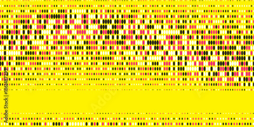 Yellow confetti seamless pattern. Golden glitter dot repeating background. Gold polka dot repeated wallpaper. Celebration Christmas, New Year or birthday party decoration.