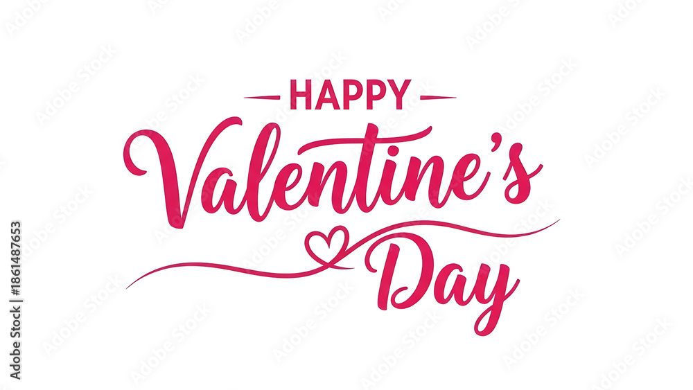 Fototapeta premium Happy valentine's day