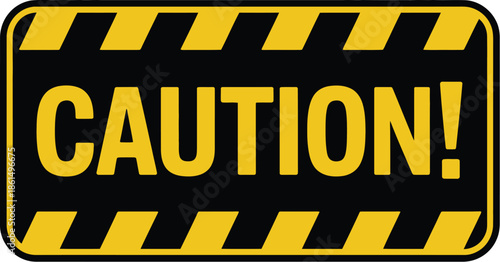 Caution Sign Warning Danger Hazard Safety Alert Symbol