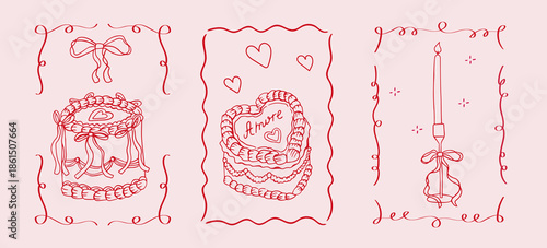 hand drawn vector illustration of a skull