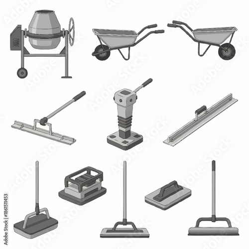Construction Tools and Equipment Collection.