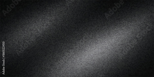 A dark black leather texture with a rough vintage surface and a grunge metal pattern creates a high-quality macro background material for a textile wallpaper backdrop