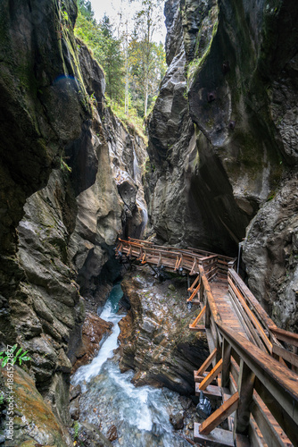 Sigmund Thun Klamm gorge near Kaprun, Austria