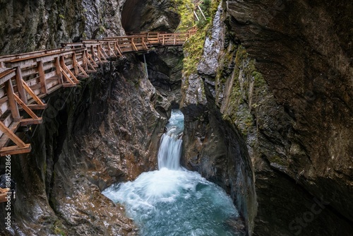 Sigmund Thun Klamm gorge near Kaprun, Austria