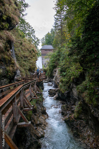 Sigmund Thun Klamm gorge near Kaprun, Austria