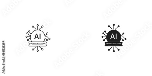 Vintage Radio Illustration in Black and White