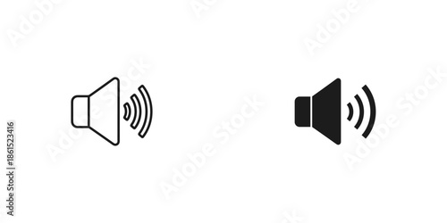 Volume Control Icons - Mute and Unmute