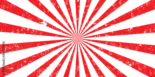 red Sunburst for the background. flag of japanese. The rising sun. vector. eps10