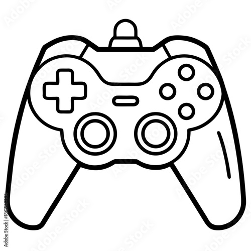 Line Art Game Controller Design