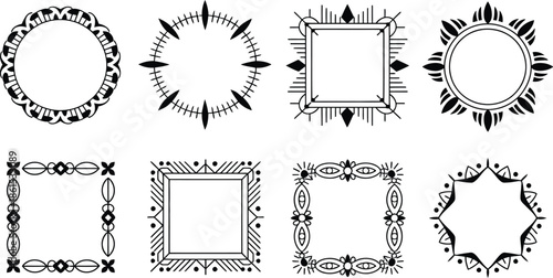 ornate frames borders designs collection