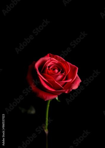 Wallpaper Mural Red rose on black background funeral flowers funeral flower death grief ceremony floral loss dead sadness cemetery bouquet mourning Torontodigital.ca