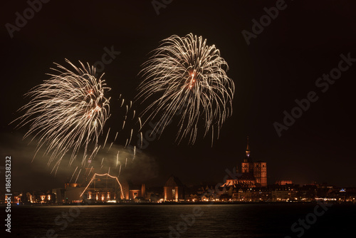 Molenfeuerwerk Hansestadt Stralsund