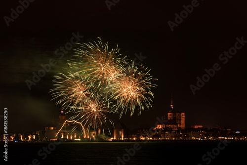 Molenfeuerwerk Hansestadt Stralsund