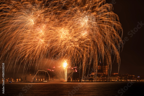 Molenfeuerwerk Hansestadt Stralsund