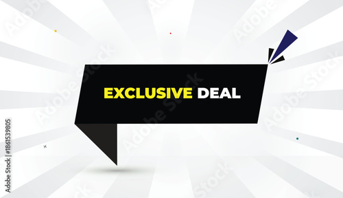 Exclusive editable eps format web banner vector art illustration template design black gray shapes yellow bold font white gray gradient abstract illustration sun shine business background 4k