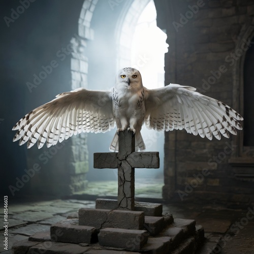 Halloween night when the pumpkins glow and dark spirits rise