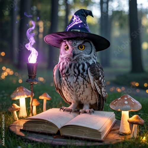 Halloween night when the pumpkins glow and dark spirits rise