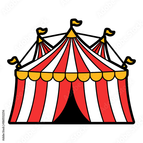 Circus Tent Illustration